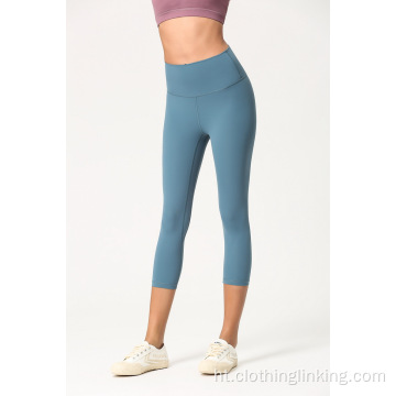 3/4 Long pantalon yoga ren